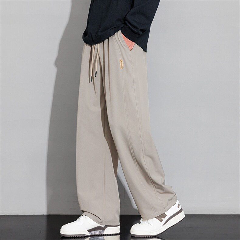 M-8XL美式大码直筒男士休闲裤 K227-P30控49图片