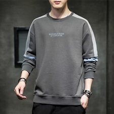 男士长袖t恤青少年套装潮流帅气中学生秋衣小衫秋装卫衣男P25，男装卫衣，星座217-4