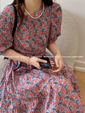 夏季新款韩版连衣裙，女装连衣裙，A 米 格