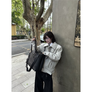 1506-1/JB10431/P79羊毛花纱夹克正cleanfit可翻领毛呢外套男女图片