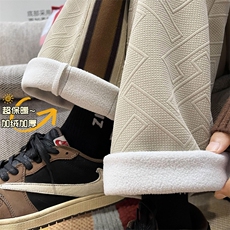 XZ616冬季新款加绒加厚提花提花面料休闲裤TY429P65控78，男装休闲裤，星座512A（原616）