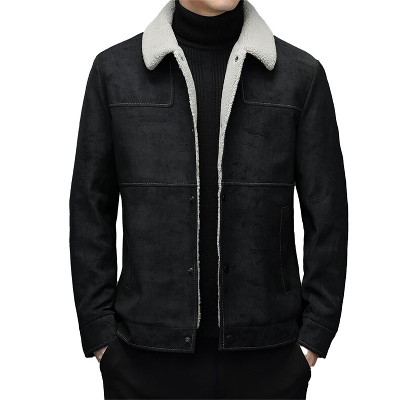 羽绒服男冬季翻领鹅绒外套2023新款休闲中年爸爸冬装YL88235-P255,男装羽绒服,电商B212（原钱塘6029）