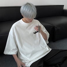 得物直播品质220克纯棉精梳xz605-dcm234特批20控38，男装T恤，星座605(原A050)