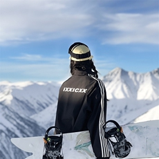 2024春季户外防风防水条纹撞色滑雪服套装男女登山服TZ031-P235，男装休闲套装，电商A001-1