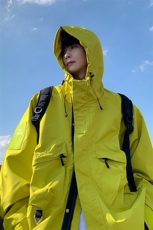 8XL-M特大码冲锋衣防水宽松工装风男夹克外套JK1306P90控118，男装夹克，电商D206-1