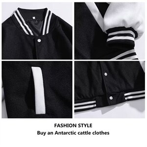 青春流行秋季毛呢拼皮棒球服男潮牌夹克休闲外套港风JK01-P45图片