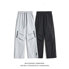 2025秋季新款机能潮流防水双褶宽松冲锋裤B315-K24214-特p35控68，男装休闲裤，电商B315