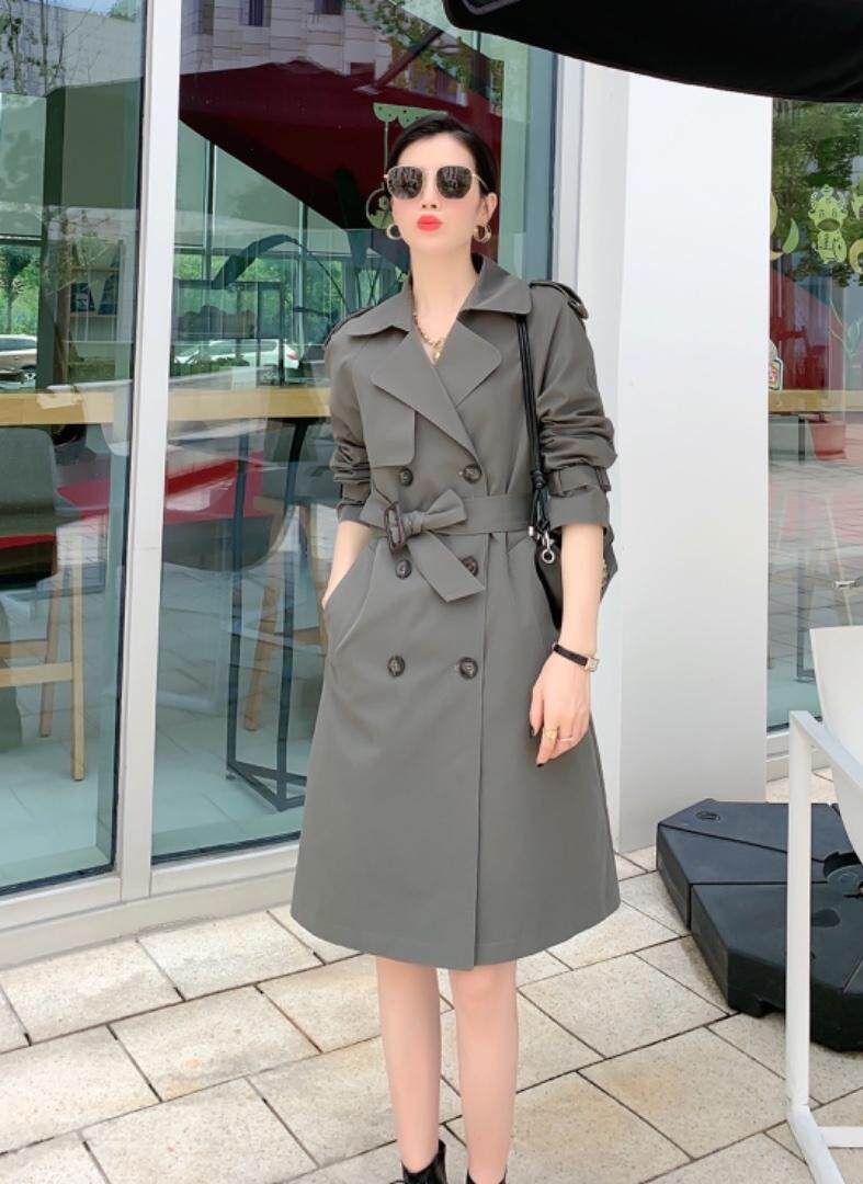 风衣，女装风衣，可可锐丽