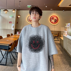 量大优！供视频！港风华夫格短袖T恤半袖男HT213-特P18，男装T恤，电商B367