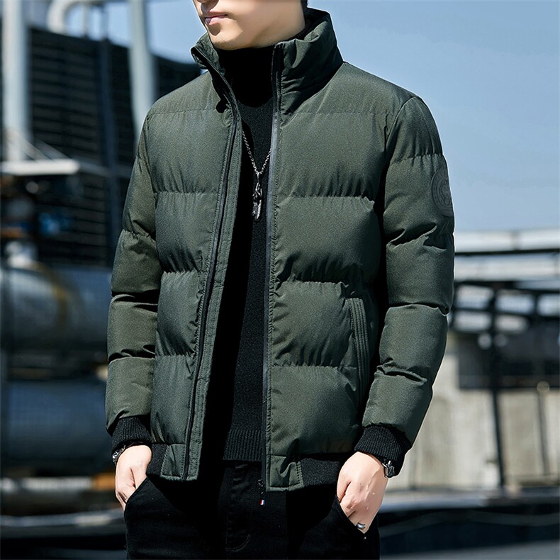 棉衣男新款冬季加厚外套棉袄潮牌短款工装面包羽绒棉服MY947-P35图片