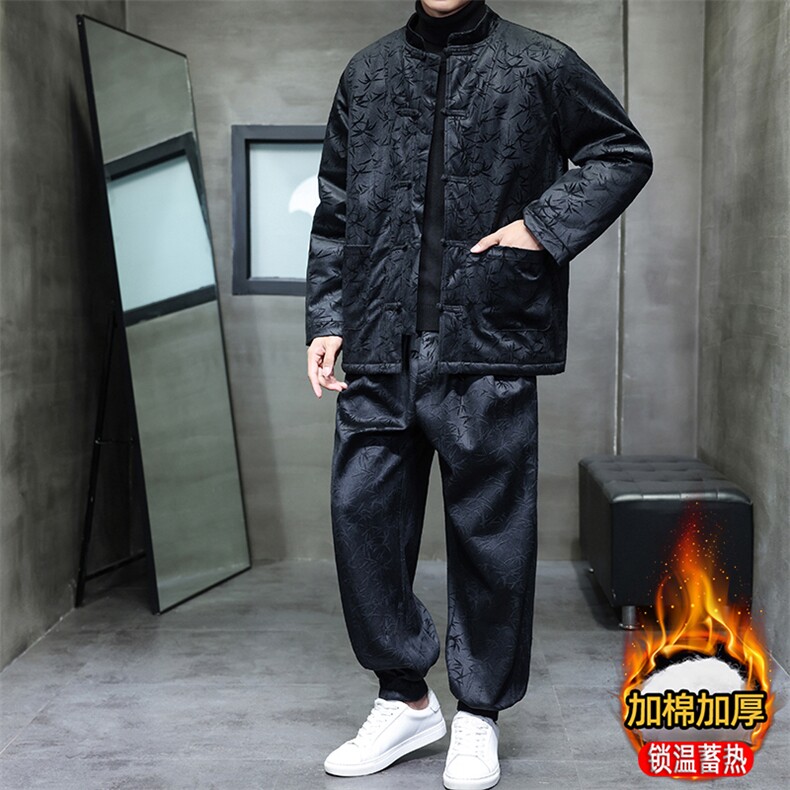 风冬季潮印花男士套装棉衣xz815-9882p205，男装棉衣，星座815（原A203）