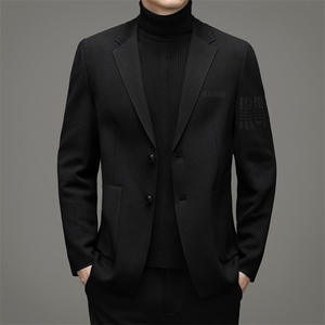V9178钱塘2020-3秋冬新款商务休闲纯色中年男士西服外套货稳P175图片