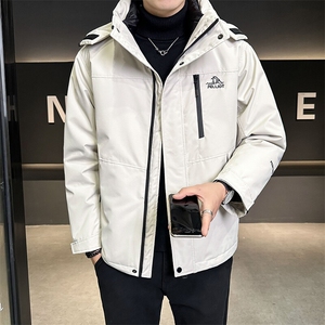 三合一 冲锋衣羽绒服男士冬季外套简约百搭 B240-YR6695-P235图片