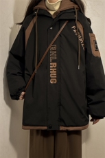 冬季宽松/连帽休闲外套潮加厚棉衣XZ102B-1M2568-P125，男装棉衣，星座102B-1