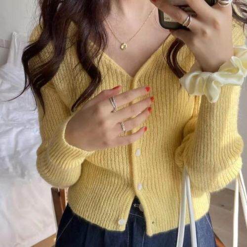 2021秋款马海毛开衫上新，其它，金翕服饰