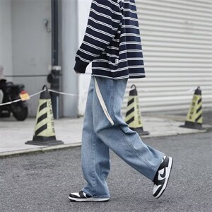 牛仔裤男夏季潮大码休闲裤子N9017P40图片