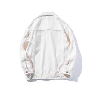 2023新款港风春长袖宽松时尚牛仔夹克男士外套 JK835-P68图片