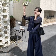 2025秋冬款牛仔套装，女装套装/套裙，2D013
