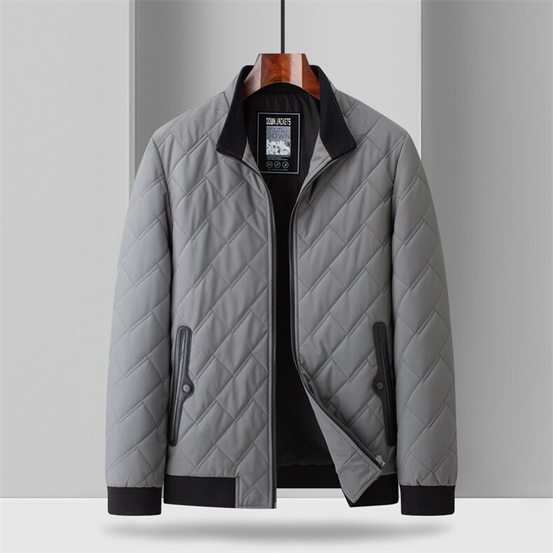 中年男士商务休闲棉服冬季新款外套男装加厚保暖棉衣QS3679-P155,男装棉衣,星座1105-3