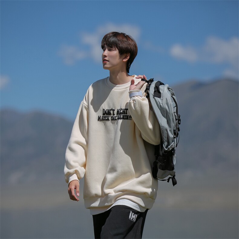 B225-A6374-P46-X58-发泡-材质-65%棉35%聚酯纤维-套头男士卫衣,男装卫衣,电商B225