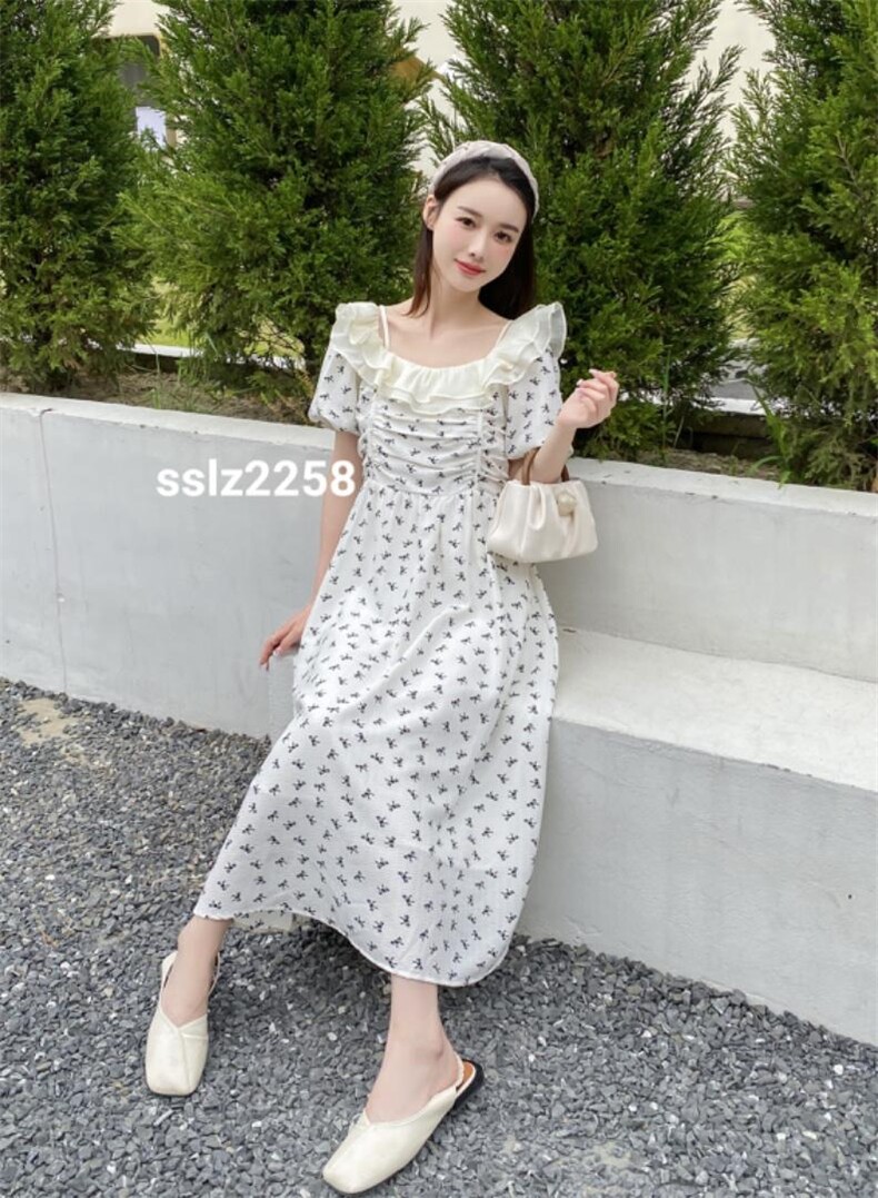 新款时尚韩版修身公主连衣裙补单，女装连衣裙，时尚靓姿