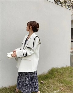 韩式大版气质撞色西装,女装西装,Balance Studio(2F)