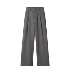 2026春夏新款男女款高级感新面料垂感休闲直筒西装裤6616-特P35，男装西服套装，电商C305A