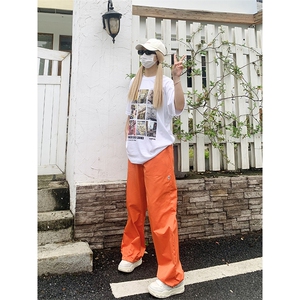 B221 美式ins街头多巴胺hiphop休闲宽松运动裤 LK23118-P60 控78图片