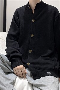 21秋季新款男士大码宽松针织毛衣开衫情侣外套MY73P70控88，男装针织衫/毛衣，电商A089-1