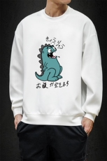 2021秋季新款马切达日系大码男宽松已注册卡通印花卫衣W5050-P28，男装卫衣，电商A001
