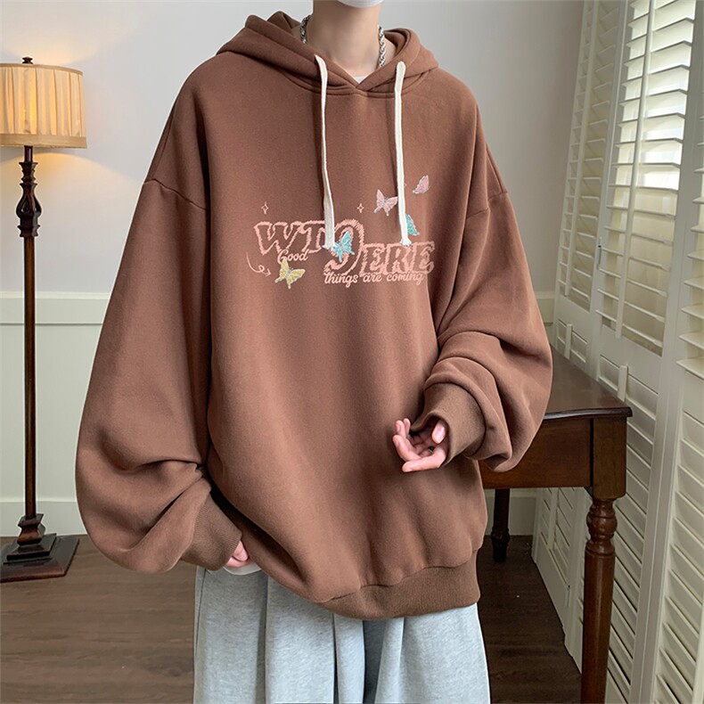 连帽卫衣男大码胖子帽衫大号运动服WY2443-P35,男装卫衣,电商A040