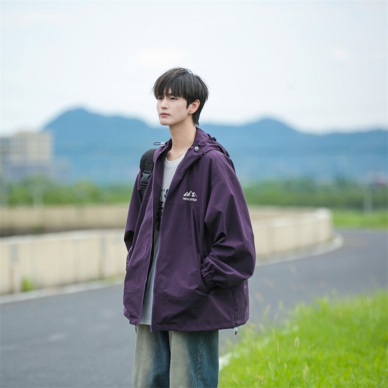 港风外景秋款时尚百搭连帽夹克A247-F381P65控88,男装夹克,电商A247