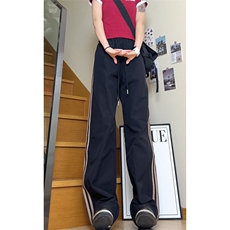 冰丝薄款激光冲孔拖地长裤男运动休闲裤K8530-特P30，男装休闲裤，电商A007