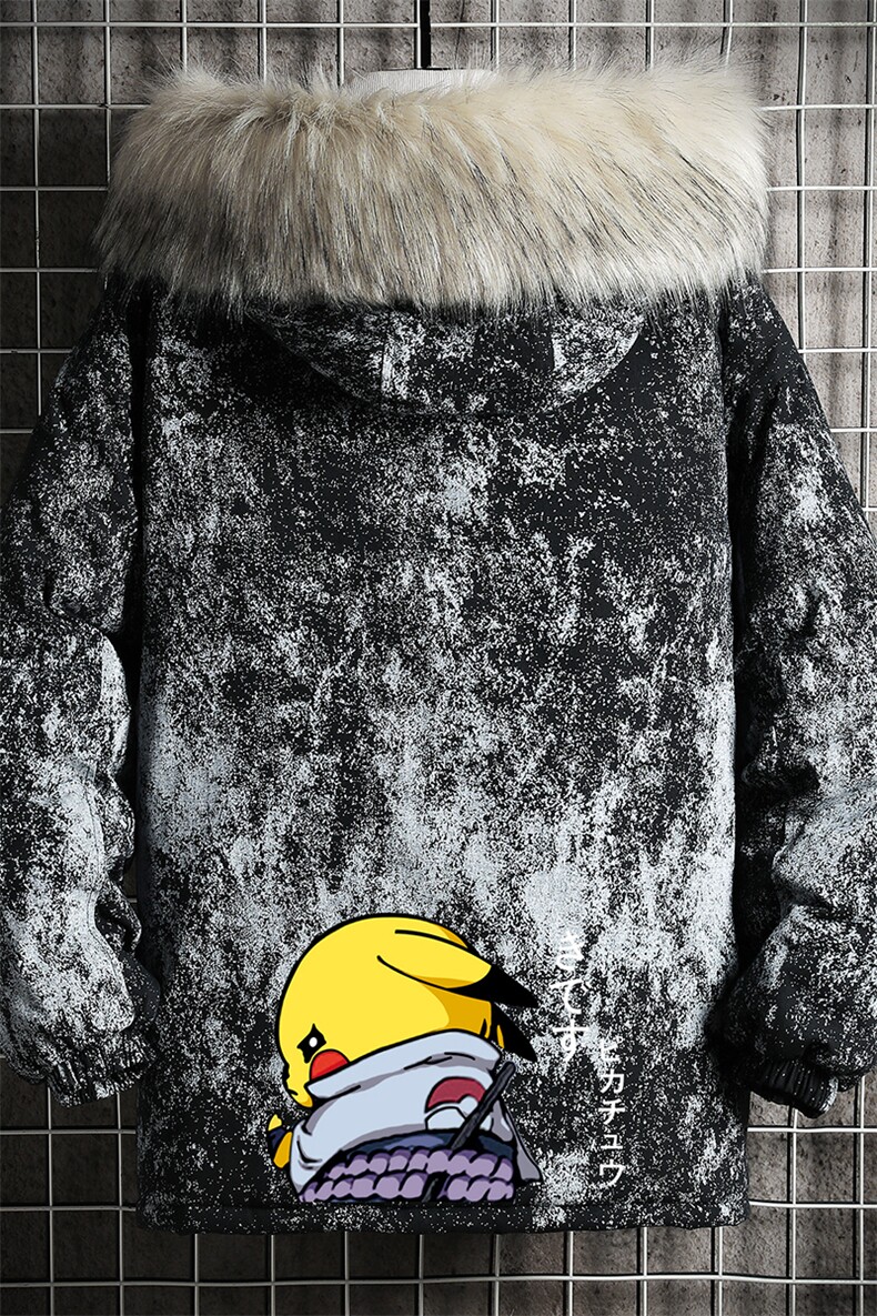 MC49036-P135日系潮衣男大码派克服男工装服外套袄网格,男装棉衣,电商A040A