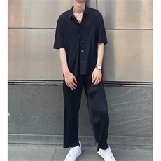 衬衫短袖，抖音得物现货，可送样，网图-A061-AC01181-特P15，男装衬衫，电商A061