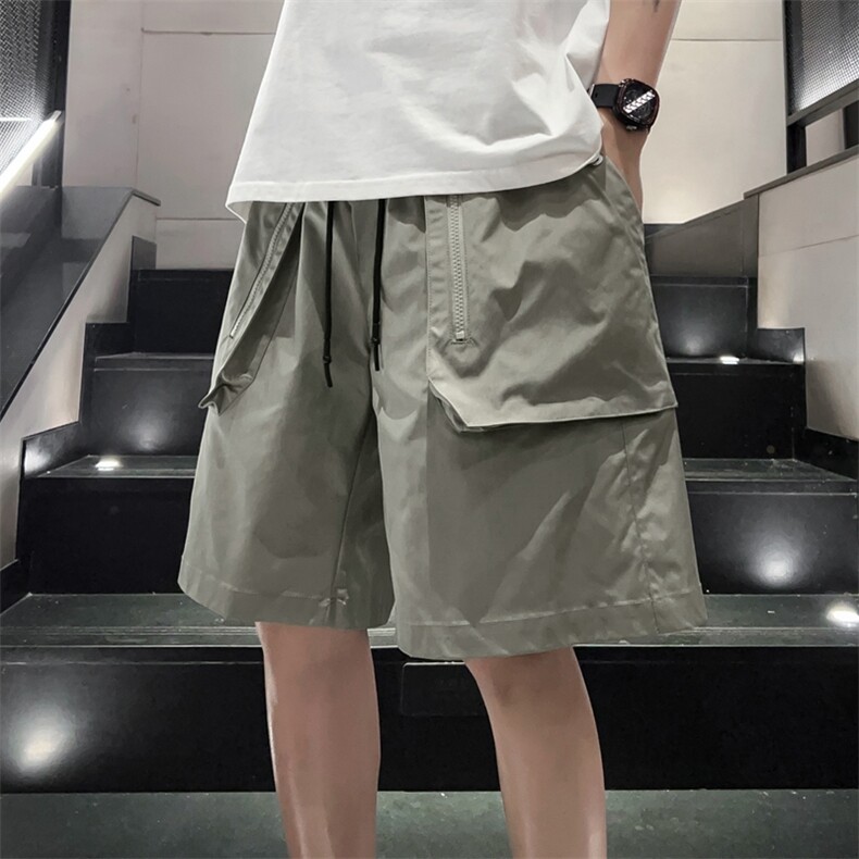 2024新款工装短裤男潮牌ins休闲裤宽松大码中裤五分裤D0603-P46,男装牛仔裤,星座308B-2