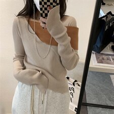 不对称坑条针织，其它，XTZ style