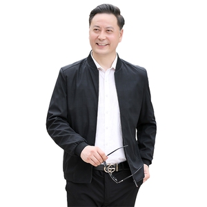 NN9952钱塘2020-3中年男士春秋商务休闲简约百搭夹克外套P57图片