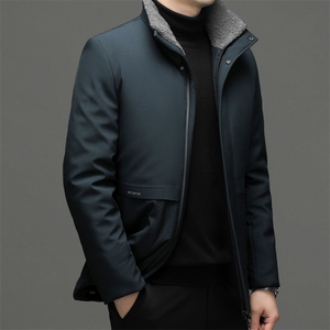QLMMF238秋冬新款2022年男士休闲服加厚保暖休闲夹克外套P100图片