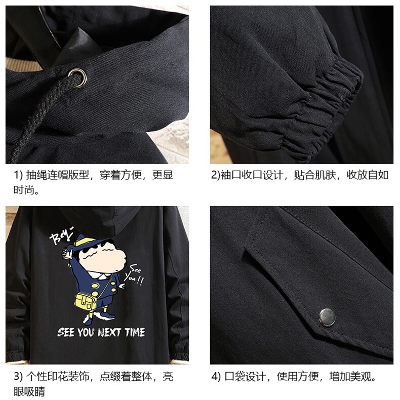 JK41240-P85纯棉连帽夹克男士大码工装夹克男砖墙,男装夹克,电商A040A