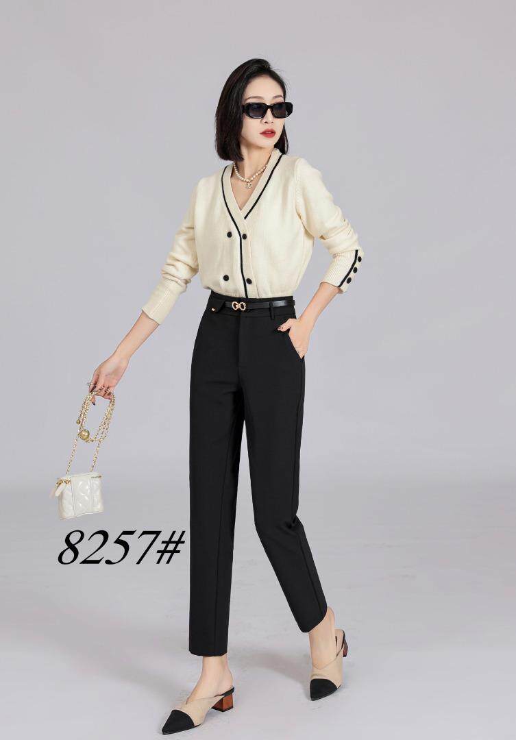 西装裤，女装休闲裤，柳梢青