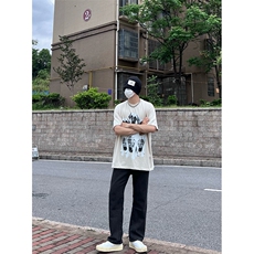 美式牛仔裤大码宽松直筒裤老爹裤长裤A014-K8133-P45控58，男装牛仔裤，电商A014