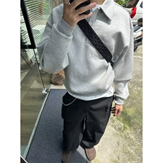 1506-1/GWY570/P41日系简约高级感POLO衫卫衣，男装Polo衫，星座1506A