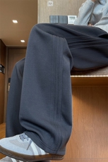 311B-1-KJ8118-P37控69秋季潮流弯刀裤卫裤男女休闲运动裤长裤，男装休闲裤，星座311B-1