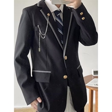 日系西装学院风校园DK西服外套制服班服校套装男春秋W6813-P62，男装西服，星座412-3