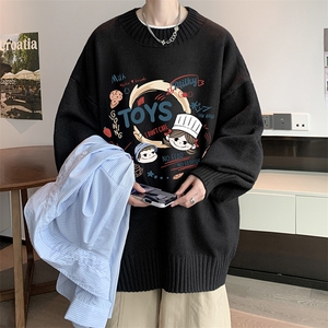 半高领毛衣男大码胖子针织衫毛线衣 M18385-P45 加绒款-P65图片