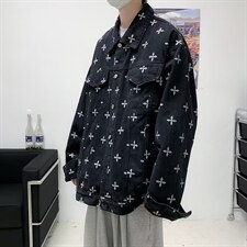 新款翻领外穿标准长袖百搭单排扣原宿夹克BW29P60，男装夹克，星座1116-2