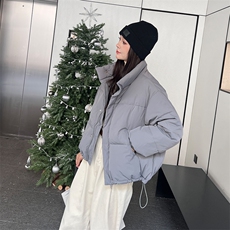 2023冬季新款时尚休闲立领羽绒服，女装羽绒服，阿舍尔精品