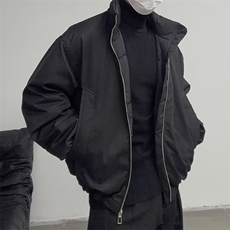 加绒工装高品质立领加厚棉服男秋冬季立领休闲上衣服潮TTY12P78，男装棉衣，星座1013-5