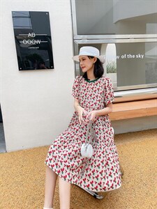 【现货】碎花连衣裙图片